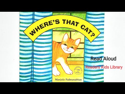 Where's That Cat ? by-Manjula Padmanabhan | Tulika publ | story book | Read Aloud | Kids Story Book