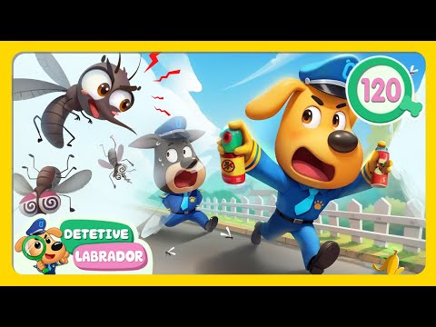 Cuidado com Mosquitos 🦟 Bons Hábitos do Detetive Labrador por 2 Horas 🎬 Detetive Labrador🔍Compilação