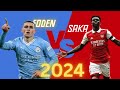 Foden Vs Saka | who is better ? | 2024 | Skills , Goals & assists