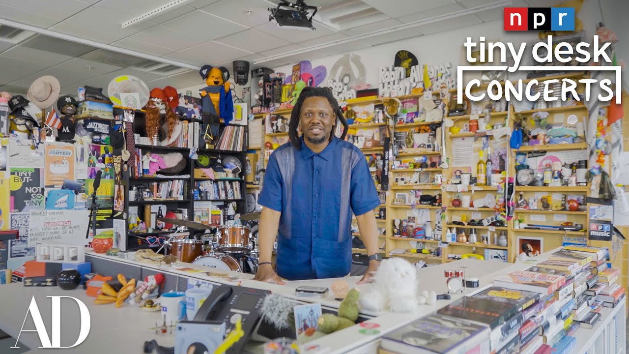 Inside NPR's Tiny Desk Concert Set | Set Tour | Architectural Digest