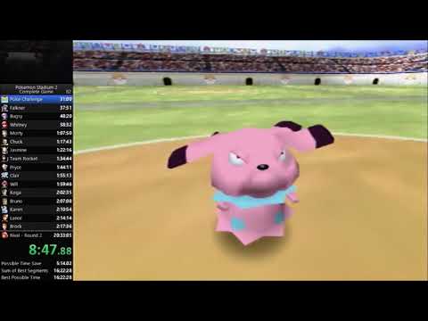 Pokemon Stadium 2 - Complete Round 1 in 7:44:58 [Current World Record]