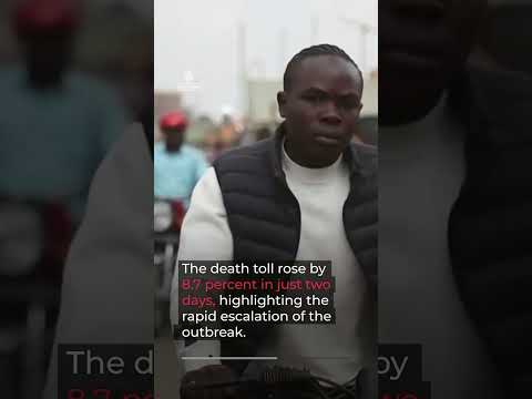 DR Congo Ebola death toll surpasses 2,000 | AJ #shorts