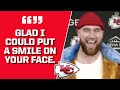 Travis Kelce has AMAZING press conference exchange with his mom | CBS Sports HQ
