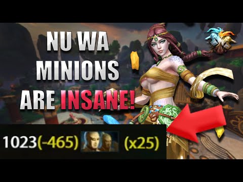 Nu Wa Minions Are NOT Okay... - Grandmasters Ranked Duel - SMITE