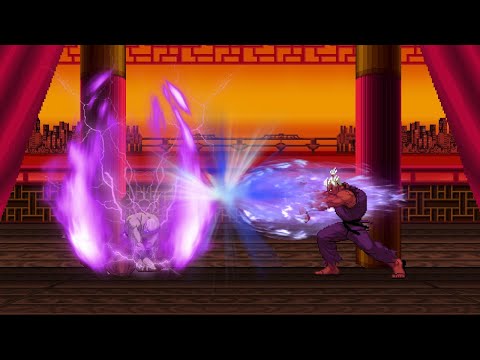 Shin Akuma Vs Nightmare Geese - Street Fighter X The King of Fighters - KOF ALL STAR X Capcom Vs SNK