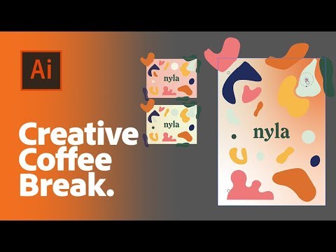 Creative Coffee Break: How to use Illustrator CC Freeform Gradient & Global Edit tools I Adobe UK