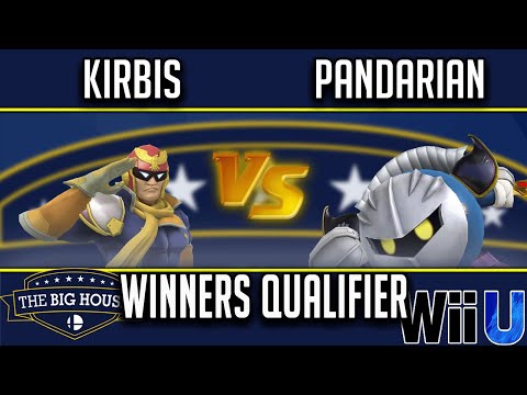 The Big House 8  WINNERS QUALIFIER -  Kirbis (Captain Falcon) vs  Pandarian (Meta Knight)
