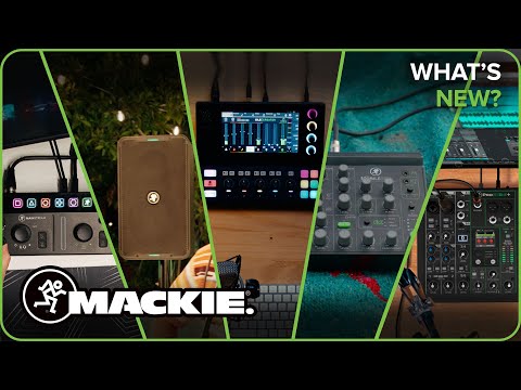 What's New At Mackie?