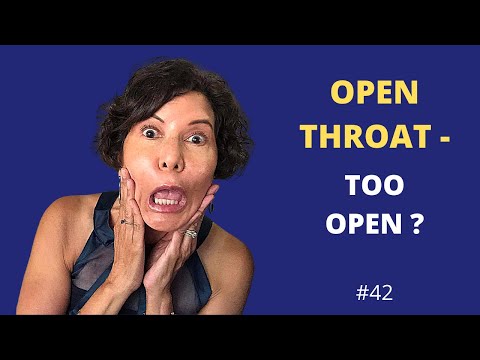 Open Throat Singing - HOW OPEN?