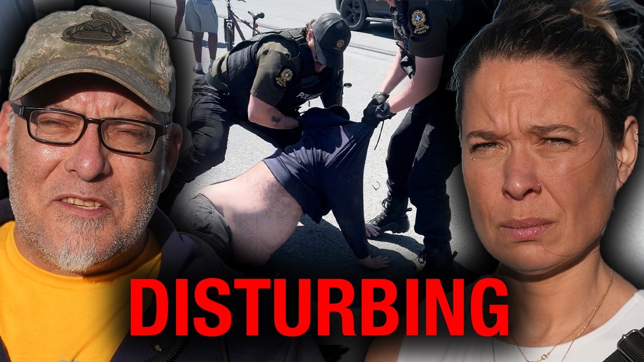 Police brutality? Forceful arrest after anti-Israel protest in Valleyfield