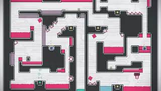 Attempting to Speedrun Big Tower Tiny Square in Coolmath, In the end, my time is shown...