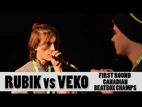Rubik vs Veko - 2016 Canadian Beatbox Champs - First Round