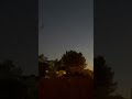Strange Comet like object over the Las Vegas sky