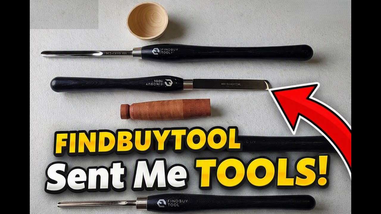 Findbuytool Sent Me 3 Woodturning Tools to Test – Here’s What Happened