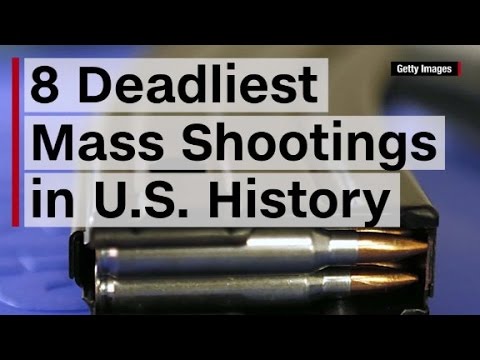8 deadliest mass shootings in U.S. history