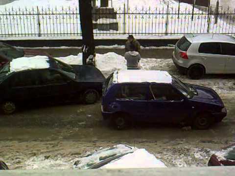Fiat uno zimą 2010