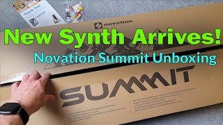 Video thumbnail for New Synth Arrives: Unboxing the Novation Summit by Scott's Synth Stuff