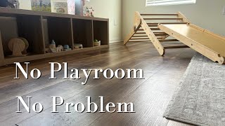 Small Space Play Area | Our Montessori-Inspired Play Corner for Small Homes