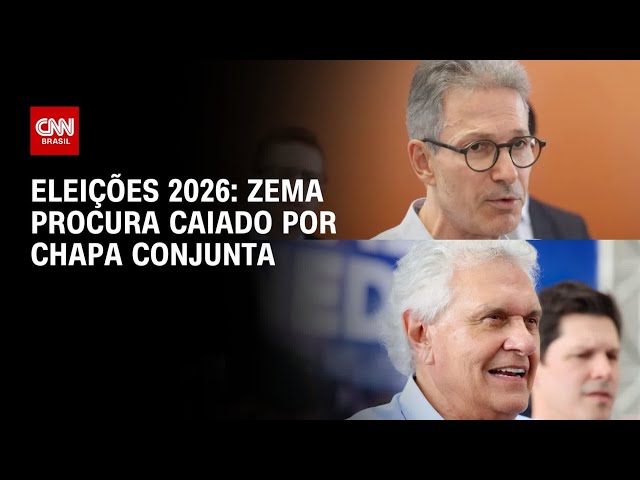 Zema procura Caiado por chapa conjunta; PSD minimiza possibilidade | CNN 360º