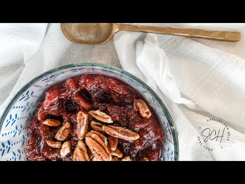 Healthy Holiday Recipe: Maple Cranberry Sauce