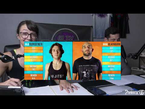 Nilo Burgener vs Ridge Blackburn - PGF Week 3 - Brazilian Jiu Jitsu League