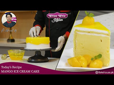 Scrumptious Mango Ice Cream Cake|Eid Third Day Special Dessert|Mouth-Watering Recipes by Milkyz Food