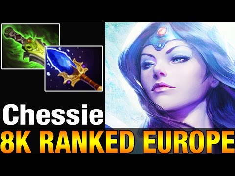Chessie 7,4k MMR Plays a ranked with Mirana - Dota 2