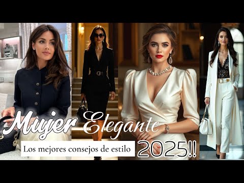 ROPA DE MODA Mujer 2025!! Estilo elegante