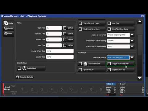 Hog 4 Training Video 14  Timecode Setup & Learn Timing