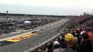 preview picture of video '1st Lap 2012 Darlington Raceway Bojangles Southern 500'