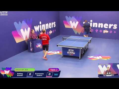 WINners CUP table 2  24.10 Boklag Roman - Kuzmenko Dmitrii  19:45