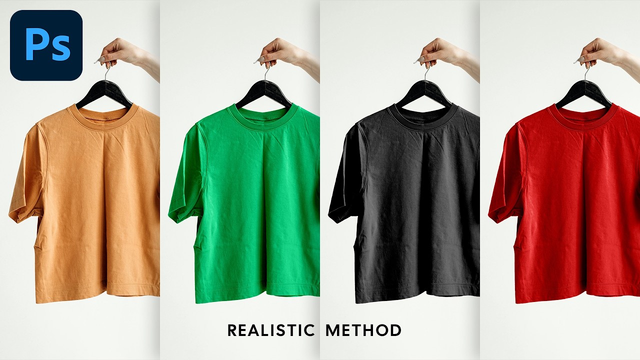 Change Clothing Color in Photoshop without Losing Texture (Realistic Method)
