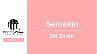 Download lagu Siti Sarah - Semakin (Piano Karaoke Original Key) mp3