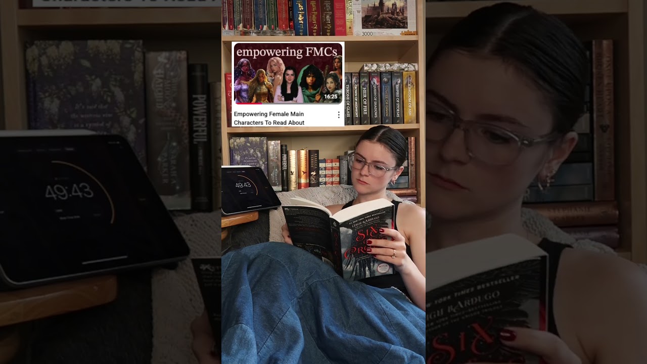 Read 1 Sec for Every Sub Day 57 #booktube #readingchallenge  #sixofcrows