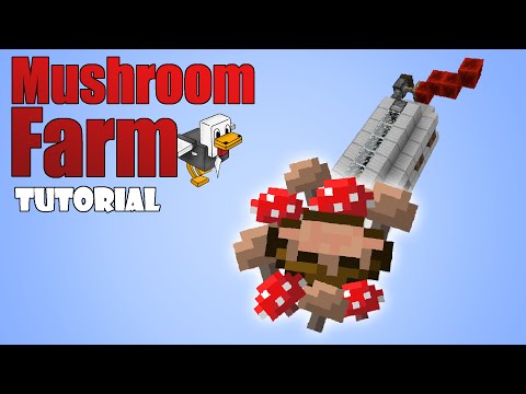 Minecraft 1.9 - Stackable Mushroom Farm Video