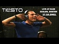 DJ Tiesto Live At Avalon Club, Boston, 17.10.2002 ...
