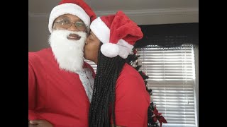 Mommy Kissing Santa/Shannta Claus