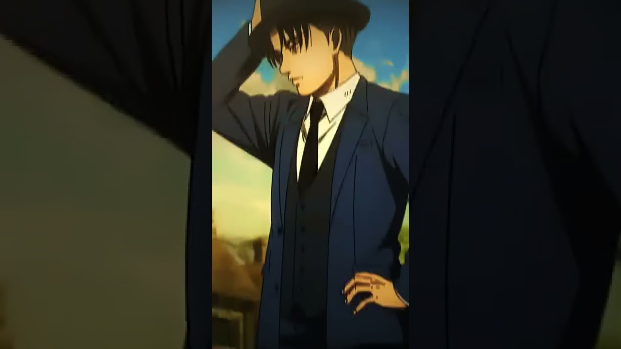 THIS IS 4K ANIME Classy Ackermans #mikasa #levi #attackontitan #anime#wallpaper #shorts