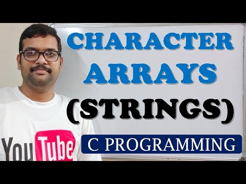 Learn 47 STRINGS or CHARACTER ARRAYS C PROGRAMMING - Mind Luster