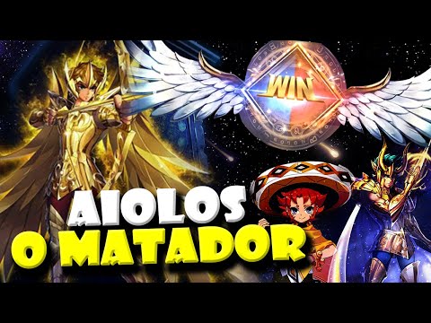 ESSA COMP TA MUITO FORTE! AIOLOS MATADOR DE TOBA - Saint Seiya : Awakening