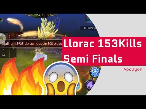875B Llorac - 153 Kills - 0 Death - Semi Finals Guild Clash - Legacy Of Discord