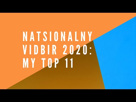 NATSIONALNY VIDBIR: MY TOP 11 (Ukraine NF JESC) // JESC