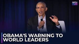 'Old Men Clinging To Power': Barack Obama's Sharp Warning On Global Leaders