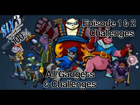 Sly 3: Honor Among Thieves Episode 1 & 2 Challenges
