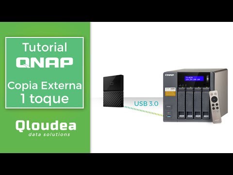 Copia de Seguridad Externa 1 con un solo toque con QNAP y WD My Passport