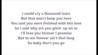 Chris Brown -  Last Time Together (lyrics)
