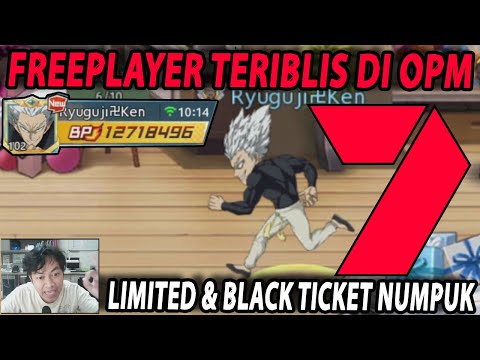 🔥🔥AKUN FREE PLAYER PALING HOKI SEPANJANG SEJARAH! - ONE PUNCH MAN:The Strongest