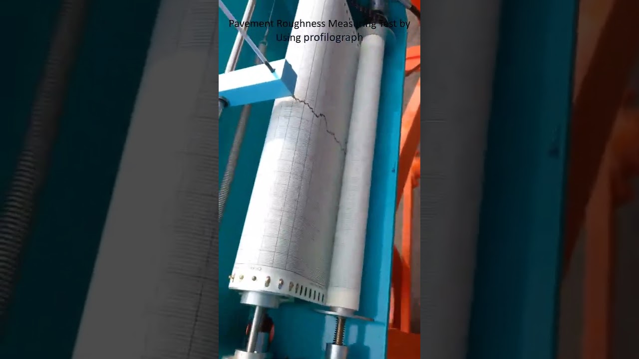 Pavement Roughness Measuring Test by Using Profilograph. (ASTM E1274)