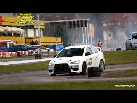 Ośka Jacek - Mitsubishi EVO X - Holo-Cup Tor Kielce 11-11-2022