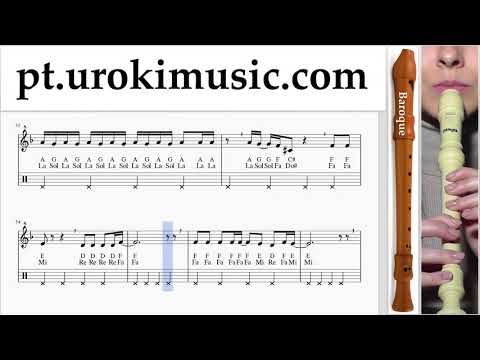 Aulas de Flauta Doce B. Imagine Dragons - Natural Curso Aprender um-ih372